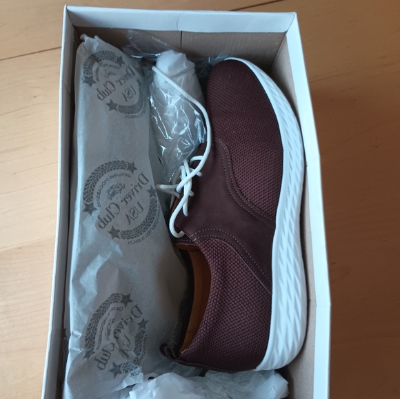 Driver Club USA Womens Leather Greenville Extralight Sneaker Loafer - Picture 5 of 10